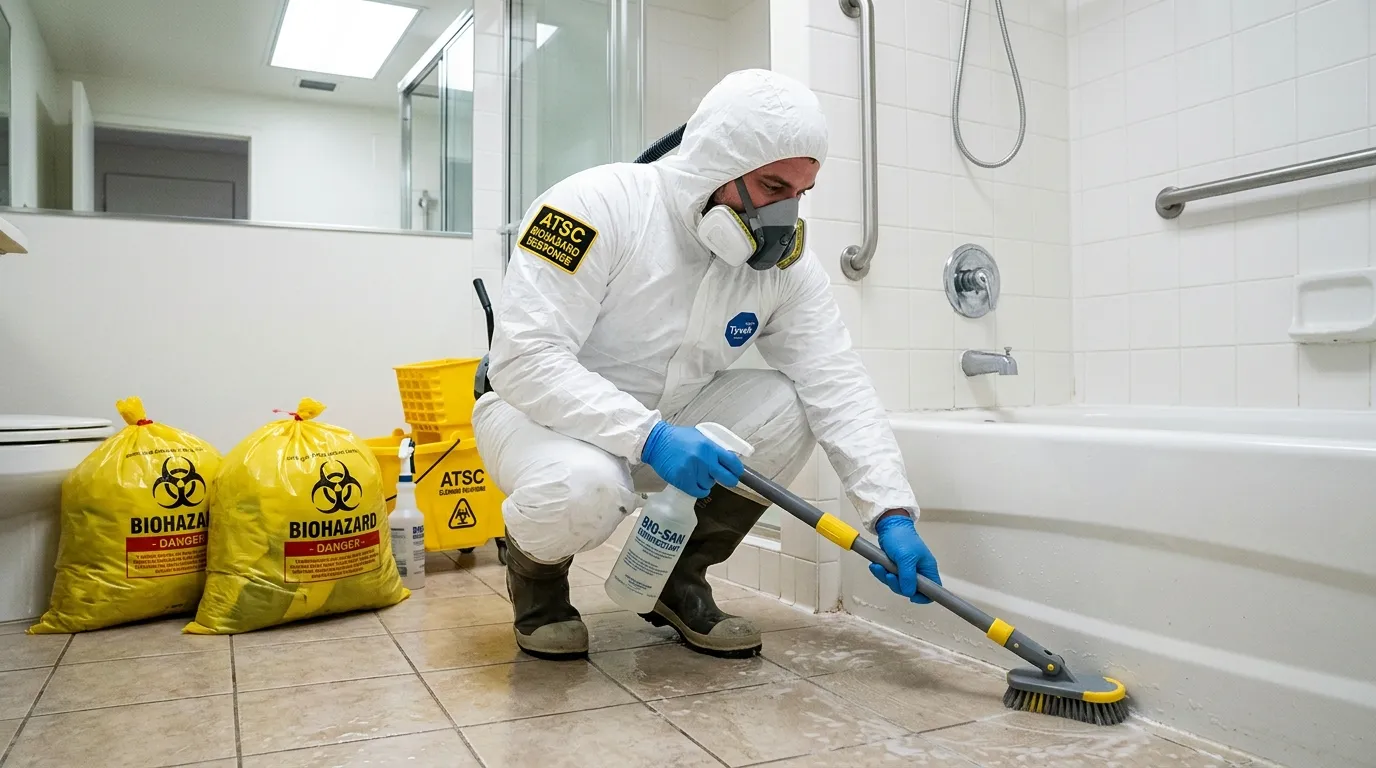 Decontamination equipment deployed for Blood Cleanup in Niles